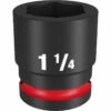 Milwaukee 49-66-6311 SHOCKWAVE Impact Duty 3/4 Drive 1-1/4 Standard 6 Point Socket 2 Milwaukee 49-66-6311 SHOCKWAVE Impact Duty 3/4 Drive 1-1/4 Standard 6 Point Socket -Default Template 7 49 66 6311 94728.1657719441