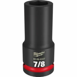 Milwaukee 49-66-6337 SHOCKWAVE Impact Duty 3/4 Drive 7/8 Deep 6 Point Socket