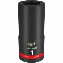 Milwaukee 49-66-6339 SHOCKWAVE Impact Duty 3/4 Drive 1 Deep 6 Point Socket