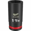 Milwaukee 49-66-6342 SHOCKWAVE Impact Duty 3/4 Drive 1-3/16 Deep 6 Point Socket -Default Template 7 49 66 6342 19157.1659113088