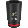 Milwaukee 49-66-6345 SHOCKWAVE Impact Duty 3/4 Drive 1-3/8 Deep 6 Point Socket 1 Milwaukee 49-66-6345 SHOCKWAVE Impact Duty 3/4 Drive 1-3/8 Deep 6 Point Socket -Default Template 7 49 66 6345 43339.1658947692