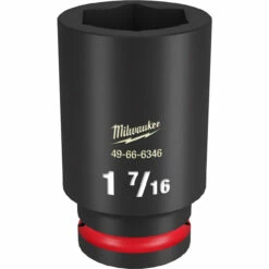 Milwaukee 49-66-6346 SHOCKWAVE Impact Duty 3/4 Drive 1-7/16 Deep 6 Point Socket