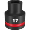 Milwaukee 49-66-6356 SHOCKWAVE Impact Duty 3/4 Drive 17MM Standard 6 Point Socket -Default Template 7 49 66 6356 85952.1657821382