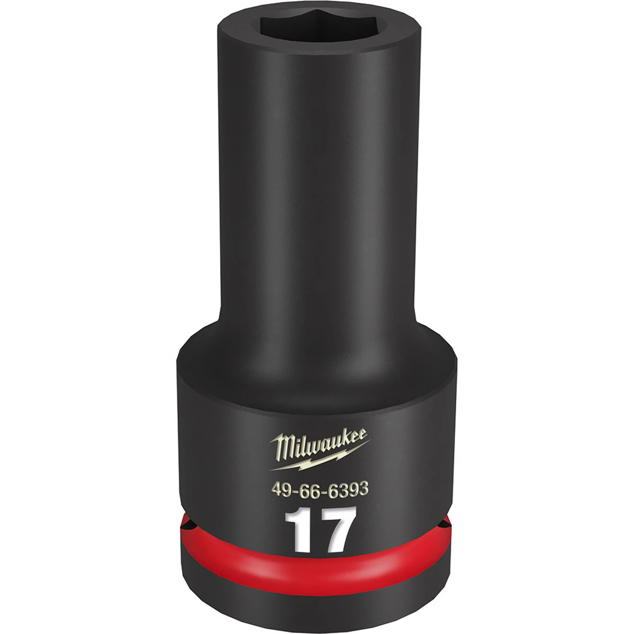 Milwaukee 49-66-6393 SHOCKWAVE Impact Duty 3/4 Drive 17MM Deep 6 Point Socket 3 Milwaukee 49-66-6393 SHOCKWAVE Impact Duty 3/4 Drive 17MM Deep 6 Point Socket