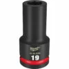 Milwaukee 49-66-6394 SHOCKWAVE Impact Duty 3/4 In. Drive 19MM Deep 6 Point Socket -Default Template 7 49 66 6394 85190.1657740157