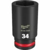 Milwaukee 49-66-6409 SHOCKWAVE Impact Duty 3/4 Drive 34MM Deep 6 Point Socket -Default Template 7 49 66 6409 55821.1657818949