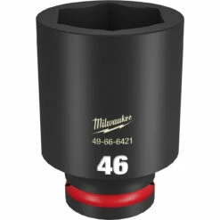 Milwaukee 49-66-6421 SHOCKWAVE Impact Duty 3/4 Drive 46MM Deep 6 Point Socket