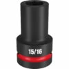 Milwaukee 49-66-6503 SHOCKWAVE Impact Duty 1 Drive 15/16 Deep 6 Point Socket -Default Template 7 49 66 6503 52041.1658945100