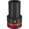 Milwaukee 49-66-6504 SHOCKWAVE Impact Duty 1 Drive 1 Deep 6 Point Socket -Default Template 7 49 66 6504 30806.1659034978