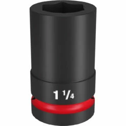 Milwaukee 49-66-6508 SHOCKWAVE Impact Duty 1 Drive 1-1/4 Deep 6 Point Socket