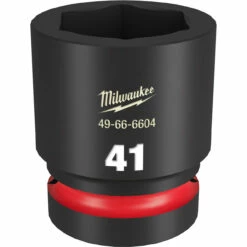 Milwaukee 49-66-6604 SHOCKWAVE Impact Duty 1 Drive 41MM Standard 6 Point Socket