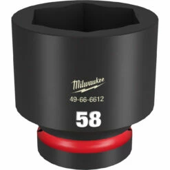 Milwaukee 49-66-6612 SHOCKWAVE Impact Duty 1 Drive 58MM Standard 6 Point Socket