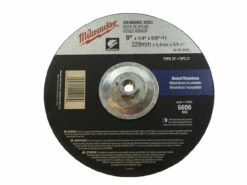 Milwaukee 49-94-9025 9 In X 1/4 In X 5/8-11 In Grinding Wheel Type 27