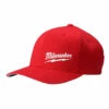 Milwaukee 504R-LXL Red Fitted Hat L/XL -Default Template 7 504R 1 46865.1667568232.1280.1280 10495.1667568561