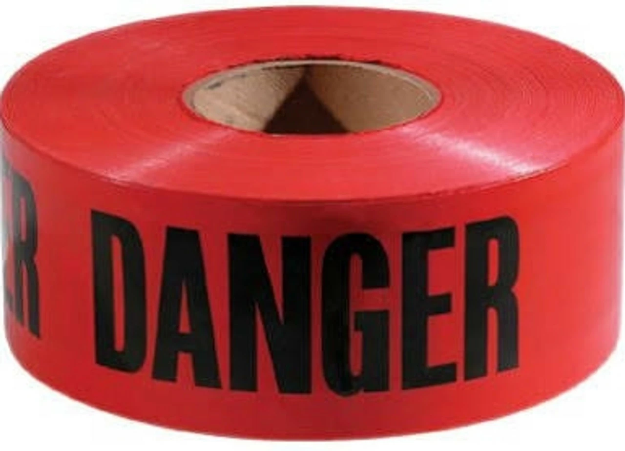 Empire 77-1004 Danger Safety Barricade Tape 3 In. X 1000 Ft. 3 Empire 77-1004 Danger Safety Barricade Tape 3 In. X 1000 Ft.