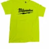 Milwaukee MWT154-2XL Safety Green T-Shirt Size Large -Default Template 7 MWT154 1 07580.1679587158