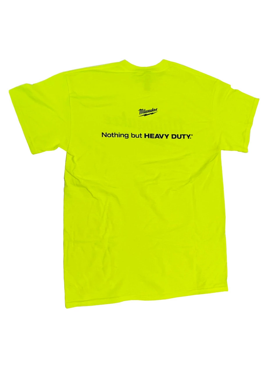 Milwaukee MWT154-XL Safety Green T-Shirt Size XL 3 Milwaukee MWT154-XL Safety Green T-Shirt Size XL
