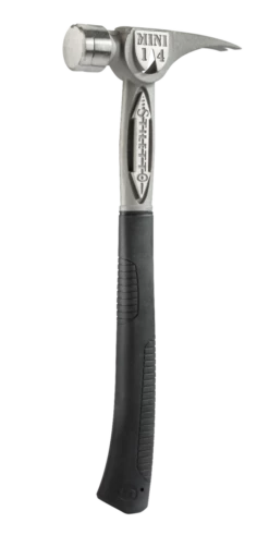 Stiletto TBM14RSC TIBONE MINI 14 Oz. Smooth Face/Curved 16 In. TI HDL.